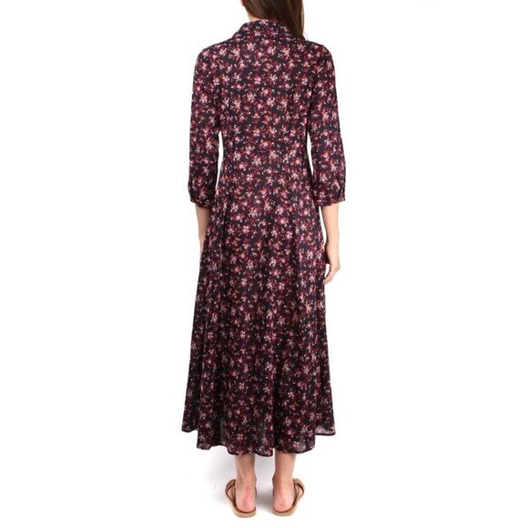 💕XIRENA💕 Dalton Maxi Dress ~ Secret Garden Micro Ditsy Floral Print XS - Picture 6 of 14